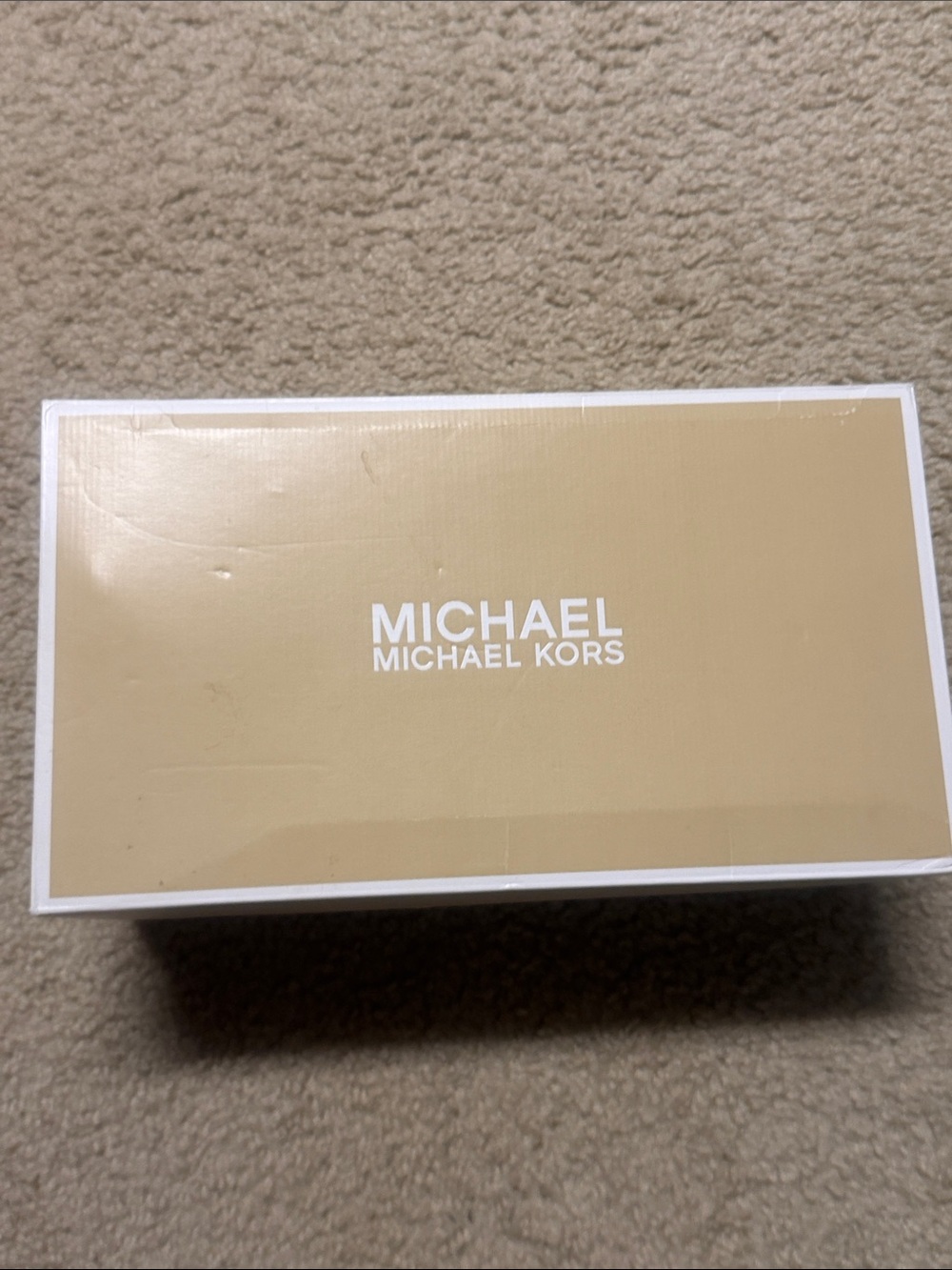MICHAEL Michael Kors Beige and White Logo Gift Box